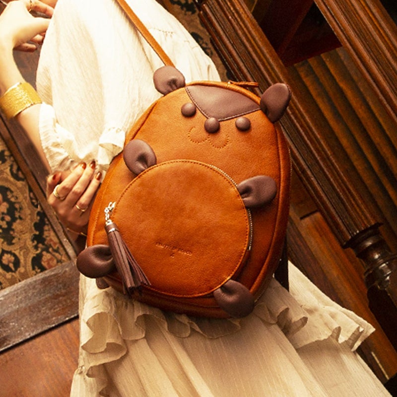一緒にいたいの。思い出になるまで。ドール・リュック「Piggy Bag 