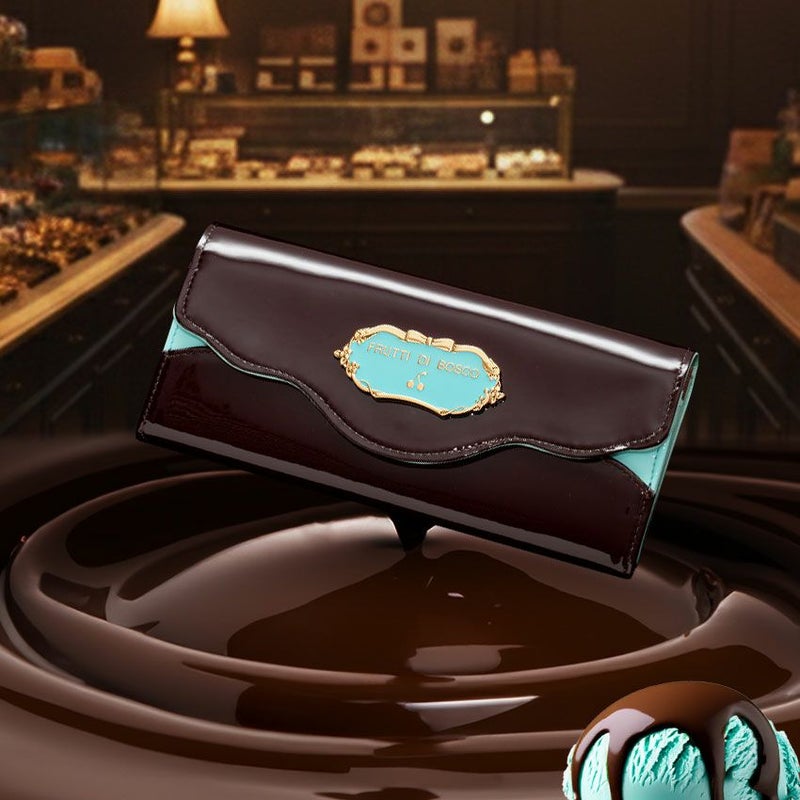 Melty Wallet（メルティウォレット）リッチチョコレートミント 長財布 